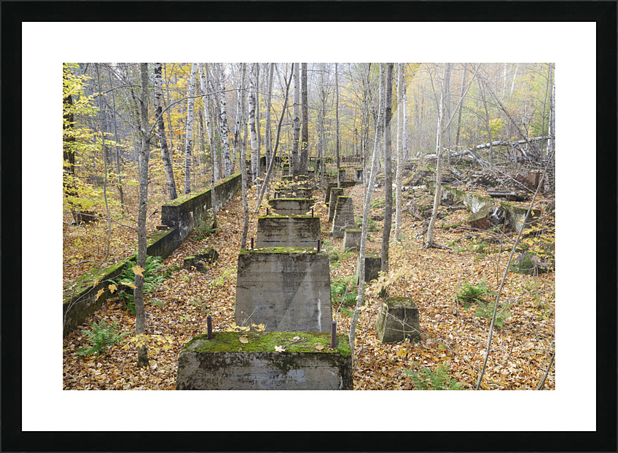 Village of Livermore New Hampshire Picture Frame print