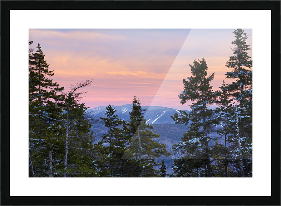 Mount Pemigewasset - Franconia Notch New Hampshire Picture Frame print