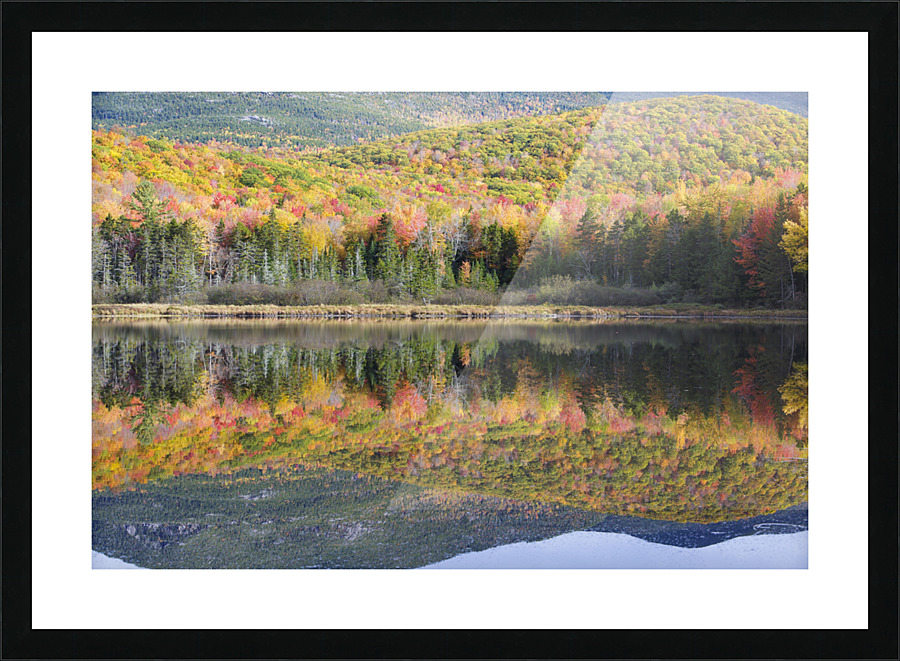 Kiah Pond - Sandwich New Hampshire Picture Frame print