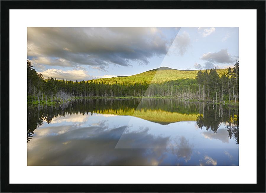 Old Cherry Mountain Road - Carroll New Hampshire Picture Frame print