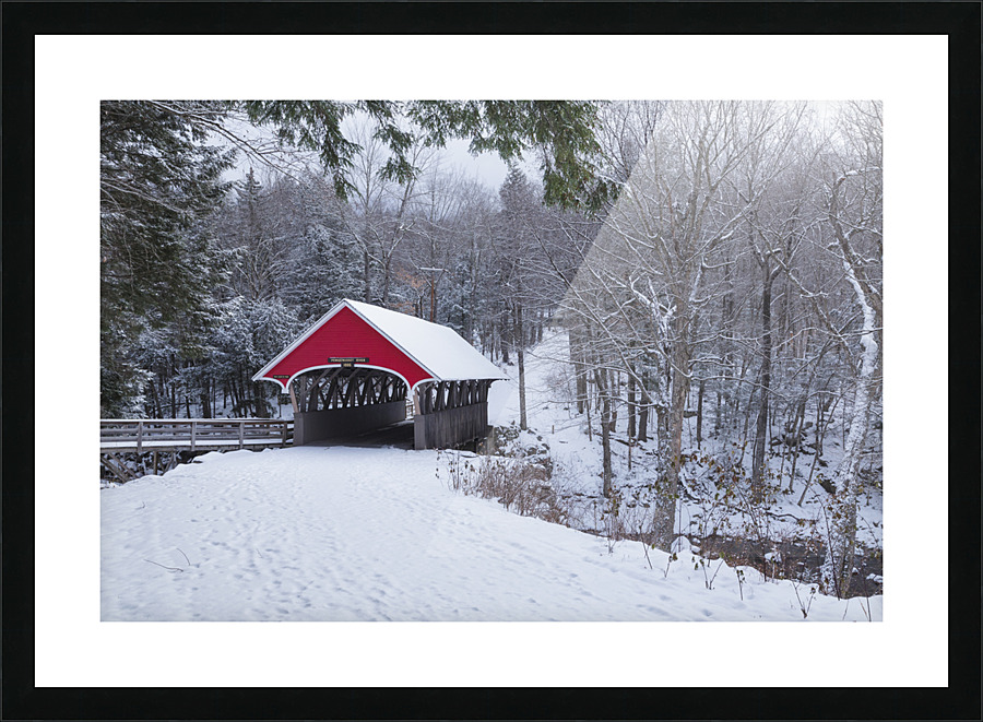 Franconia Notch - Lincoln New Hampshire Picture Frame print