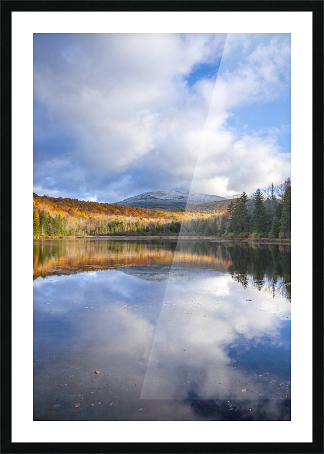 Kiah Pond - White Mountains New Hampshire Picture Frame print