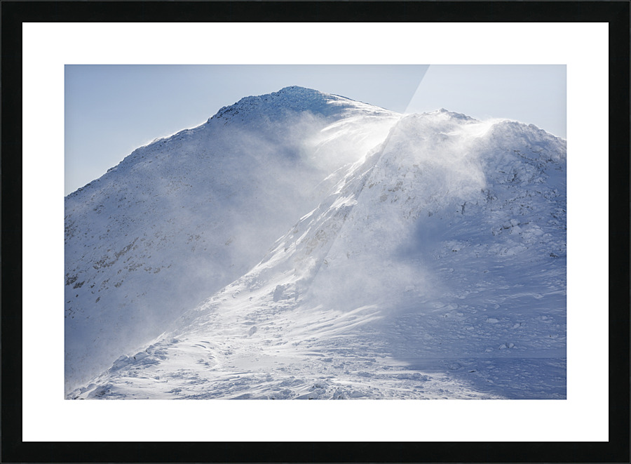 Mount John Quincy Adams - White Mountains New Hampshire Picture Frame print