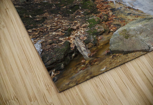 Granite Railroad Bridge - Crawford Notch New Hampshire ScenicNH Photography puzzle