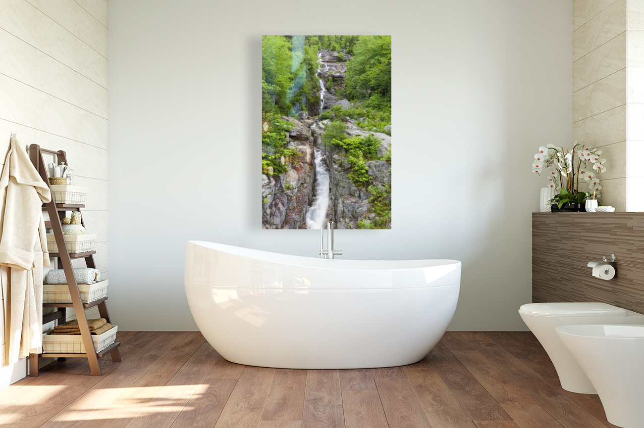Silver Cascade - Crawford Notch New Hampshire Reproduction