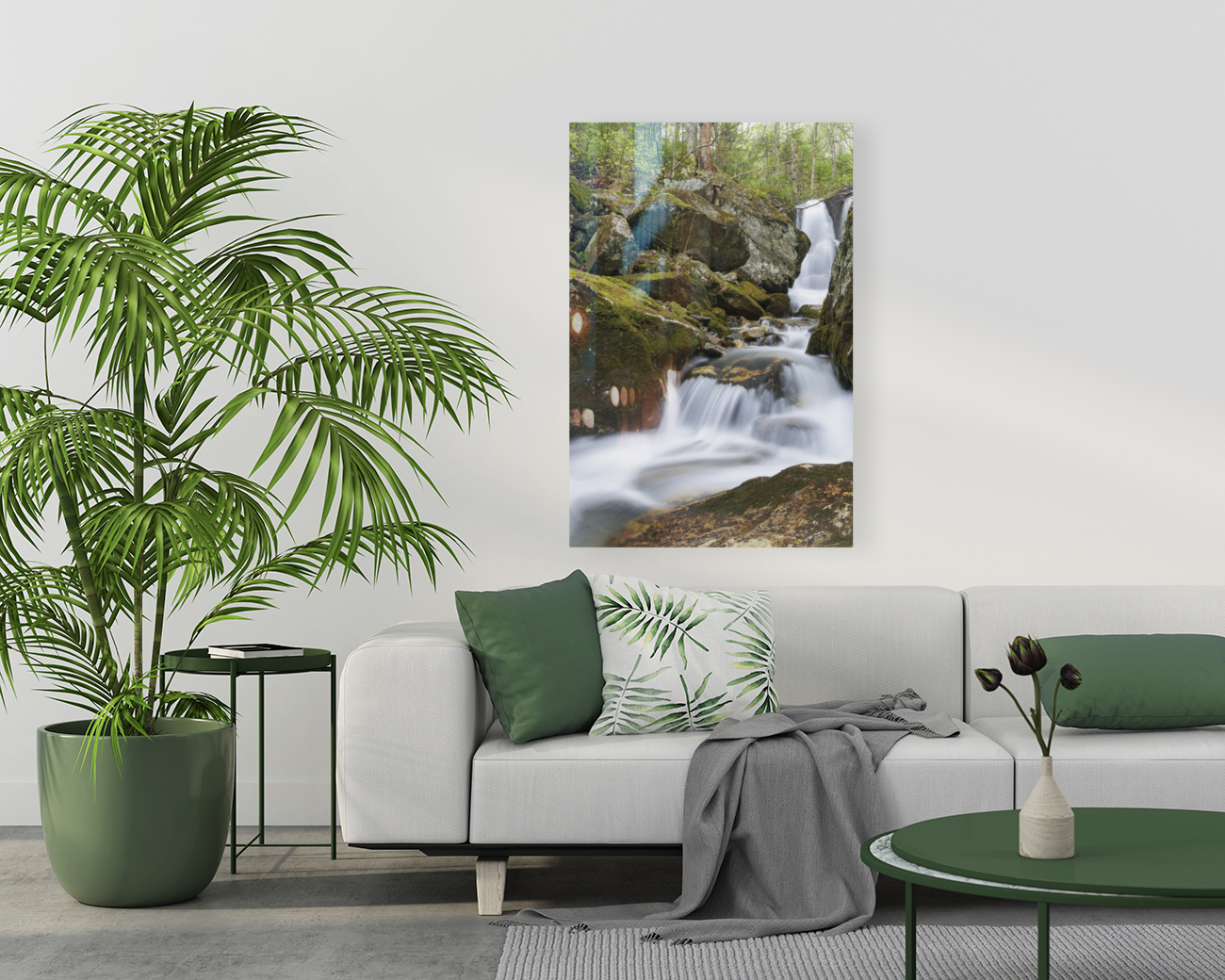 Stark Falls Brook - Kinsman Notch New Hampshire  Reproduction