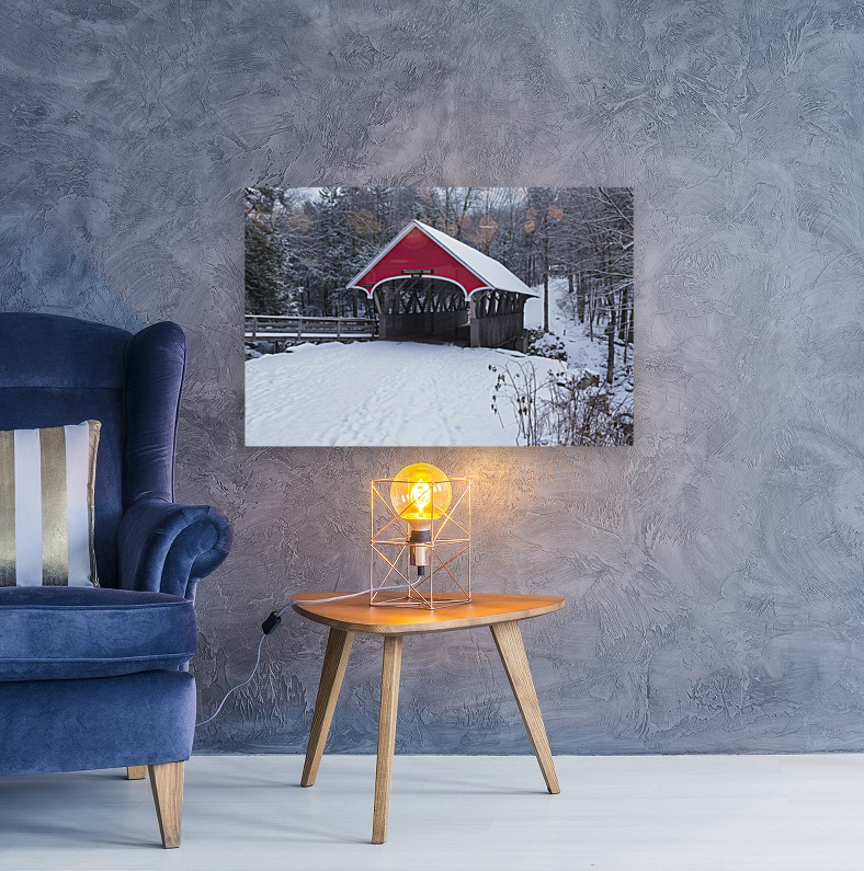 Franconia Notch - White Mountains New Hampshire Reproduction