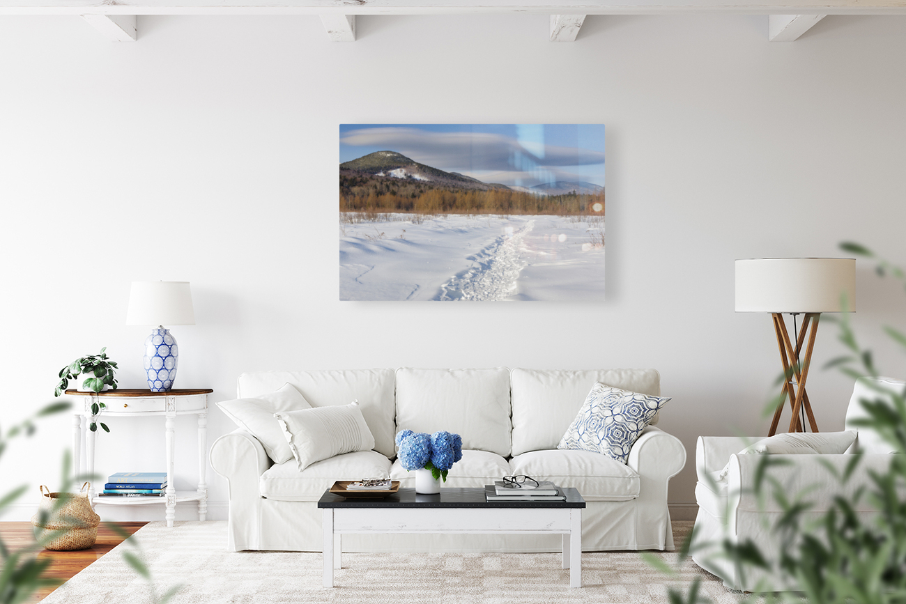 Downes - Oliverian Brook Ski Trail - White Mountains New Hampshire Reproduction