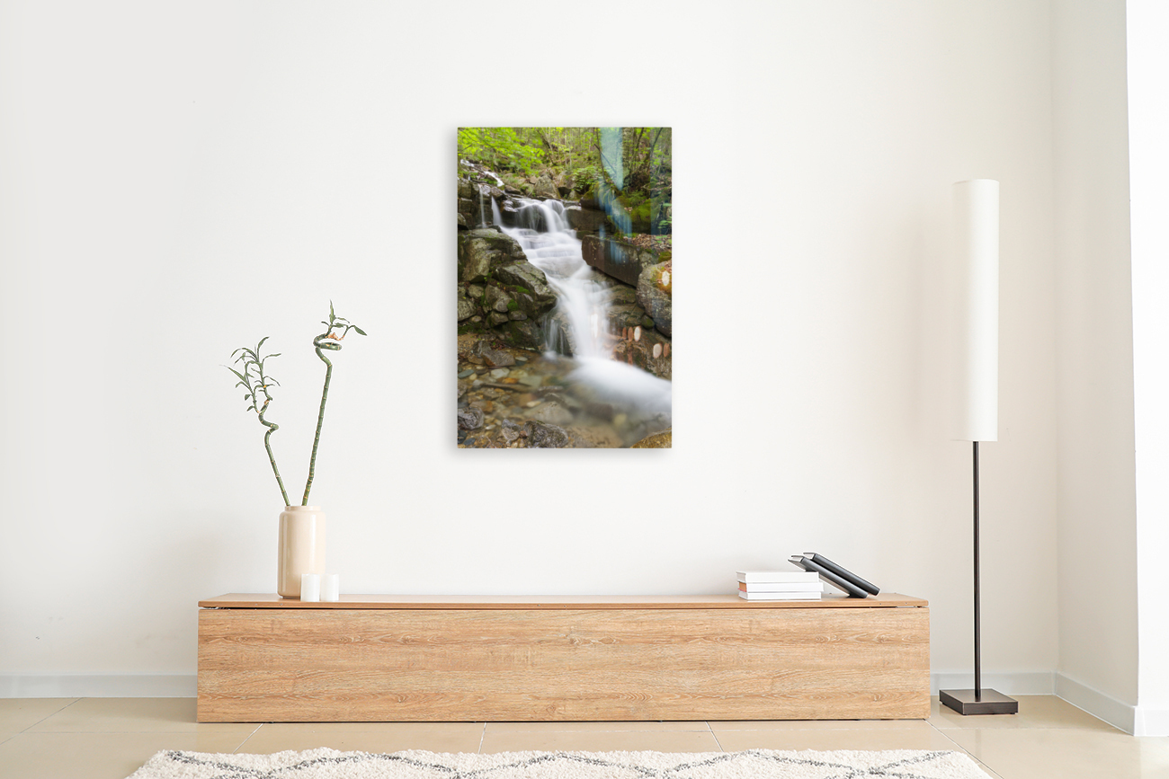 Franconia Notch - White Mountains New Hampshire Reproduction