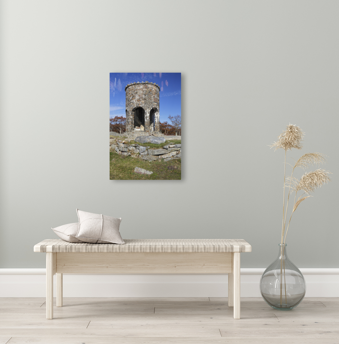 Mt. Battie Tower - Camden Hills State Park Maine Reproduction