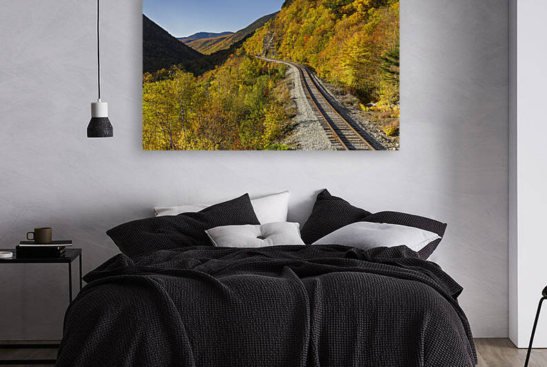 Maine Central Railroad - Harts Location New Hampshire by ScenicNH Photography
