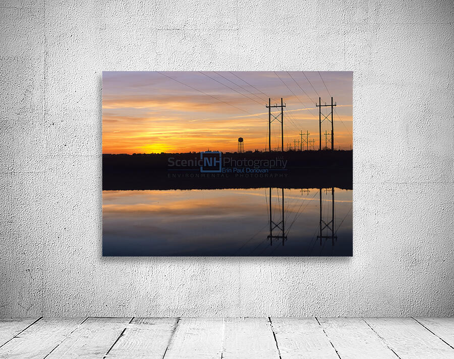 Salt Marsh - Hampton New Hampshire Wall Preview