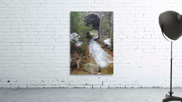 Granite Railroad Bridge - Crawford Notch New Hampshire Wall Preview