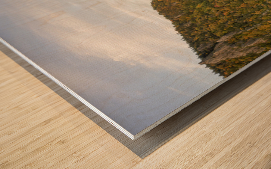 Lake Gloriette - Dixville New Hampshire Wood print