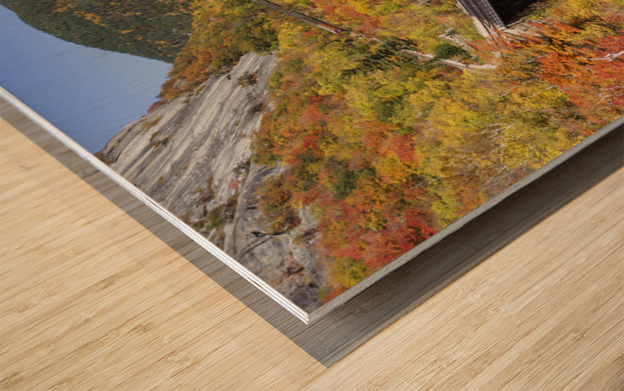 Willey Brook Trestle - White Mountains New Hampshire Wood print