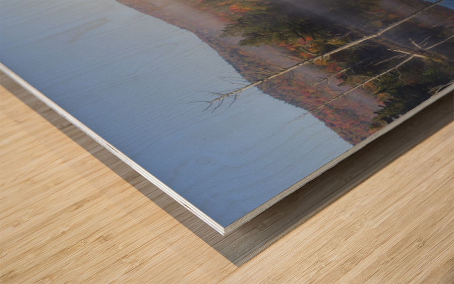 Wildlife Pond - Bethlehem New Hampshire Wood print