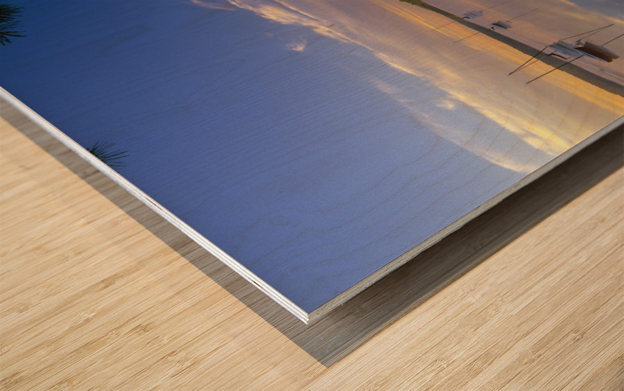 Lake Massabesic - Auburn New Hampshire Wood print