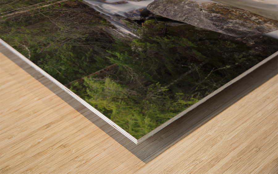 Pemigewasset River - Franconia Notch State Park New Hampshire Impression sur bois