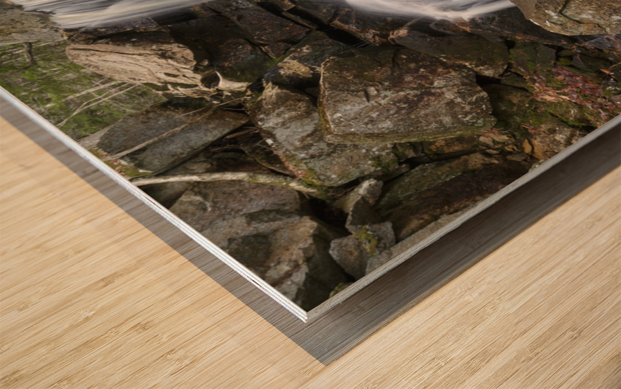 Whitehouse Brook - Lincoln New Hampshire Impression sur bois