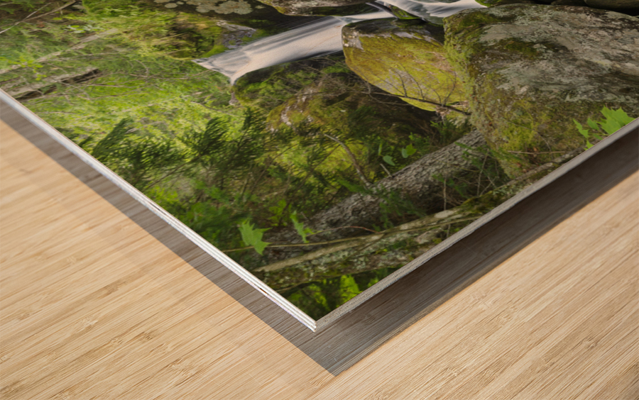 Cold Brook - Low and Burbanks Grant New Hampshire Impression sur bois