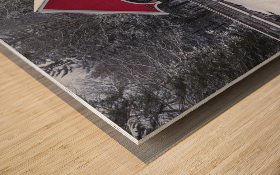 Franconia Notch - White Mountains New Hampshire Impression sur bois