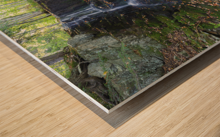 Rollo Fall - Randolph New Hampshire Impression sur bois