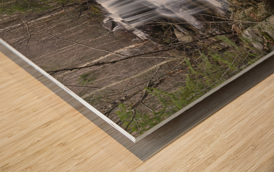 Franconia Notch - White Mountains New Hampshire Wood print