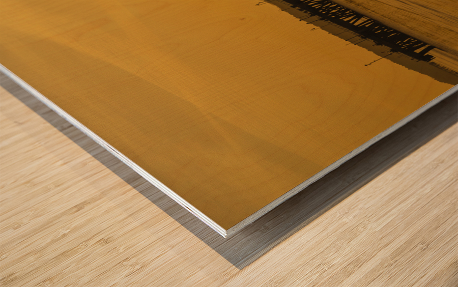 Portland Harbor - Portland Maine Wood print