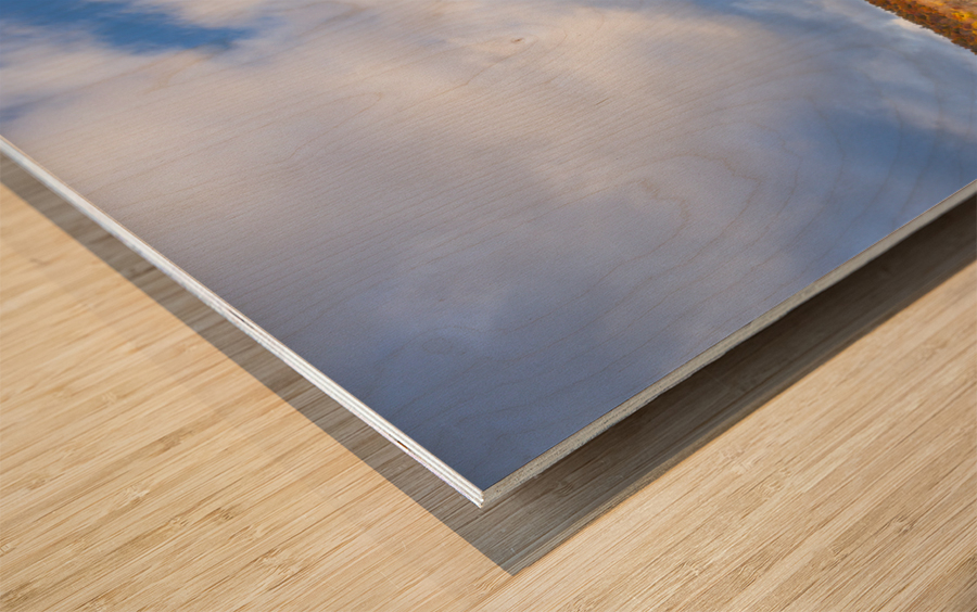 Kiah Pond - White Mountains New Hampshire Wood print