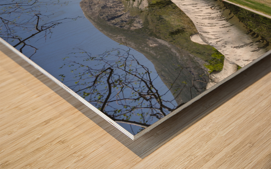 Lafayette Place - Franconia Notch New Hampshire Wood print