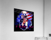 Uncle Sam Impression acrylique