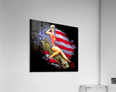  Classic B-52 Bomber Pin-up Acrylic Print
