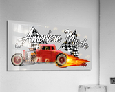 Hot Rod Burnout Acrylic Print