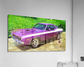 70 Purple Cuda Acrylic Print