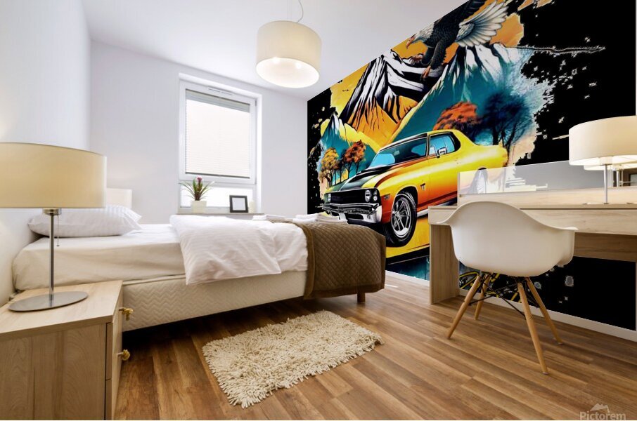 67chevelle Mural print