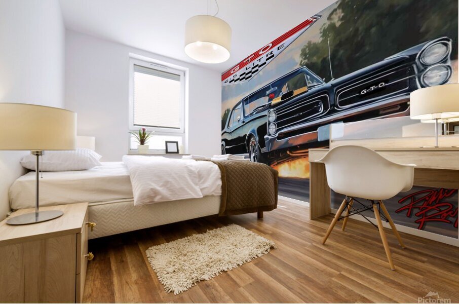 Pontiac GTO Mural print
