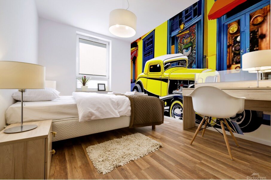 32 coupe Mural print