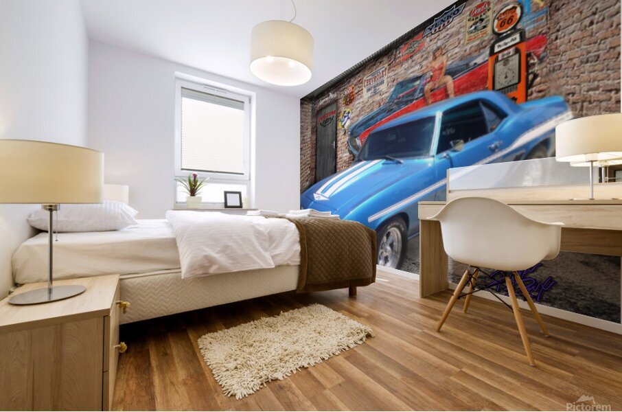 1969 Yenko Camaro Mural print
