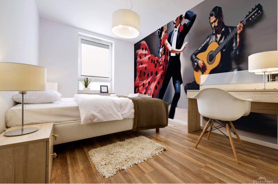 Fiesta Flamenco Mural print