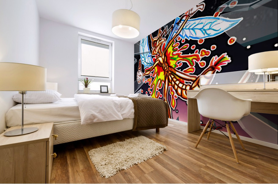 Mr Splatt Mural print