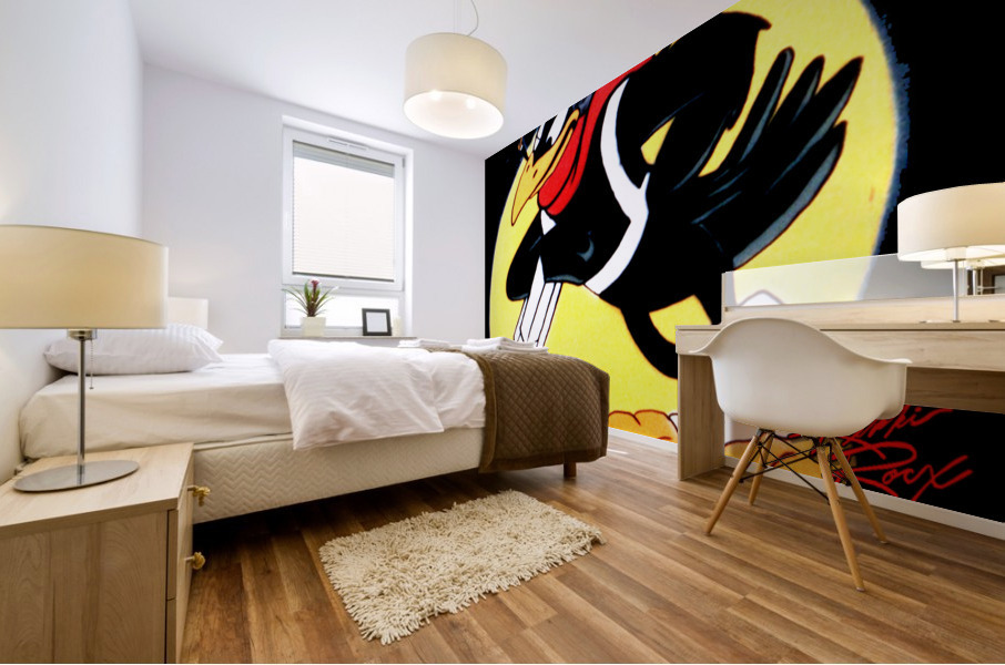 Crowbomber    Mural print