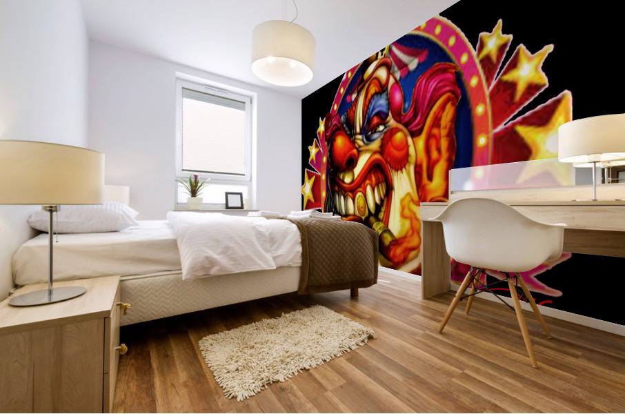 Circus Clown  Mural print