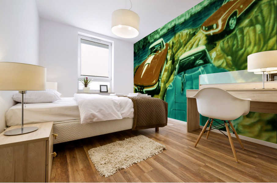  Chevy Muscle cars  Mural print