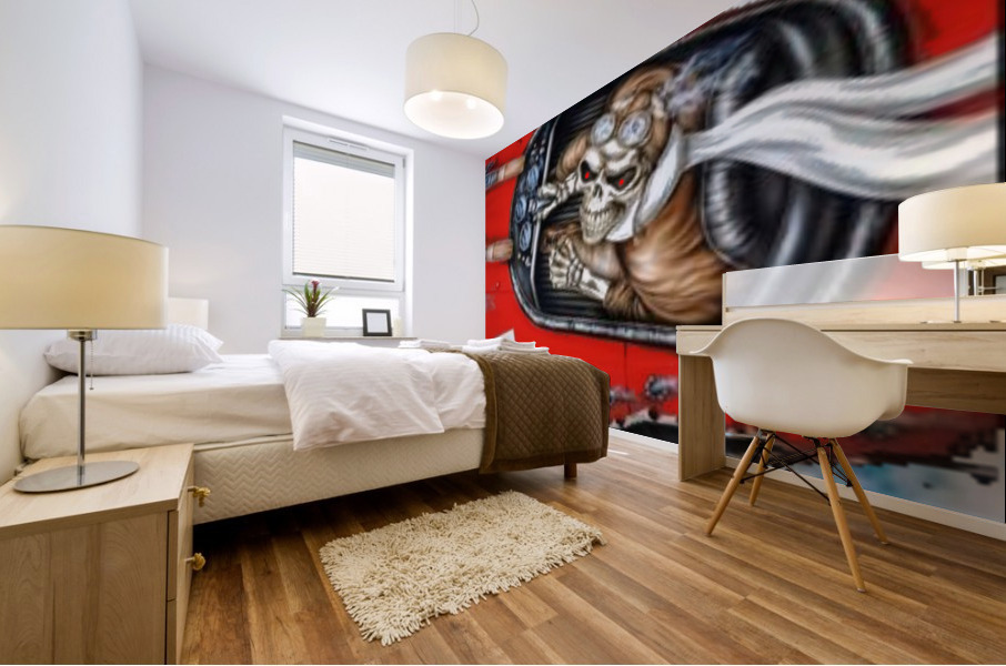 Flying A Mural print