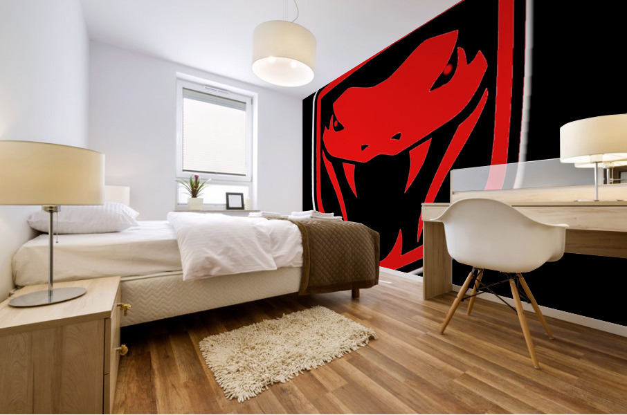 Red  Viper Racing  Mural print