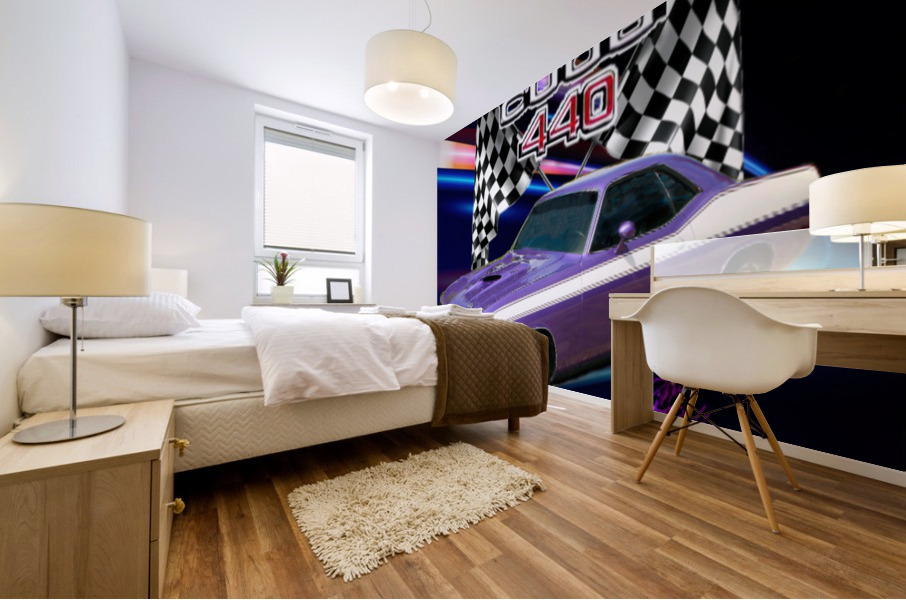 70 CUDA 440 Mural print