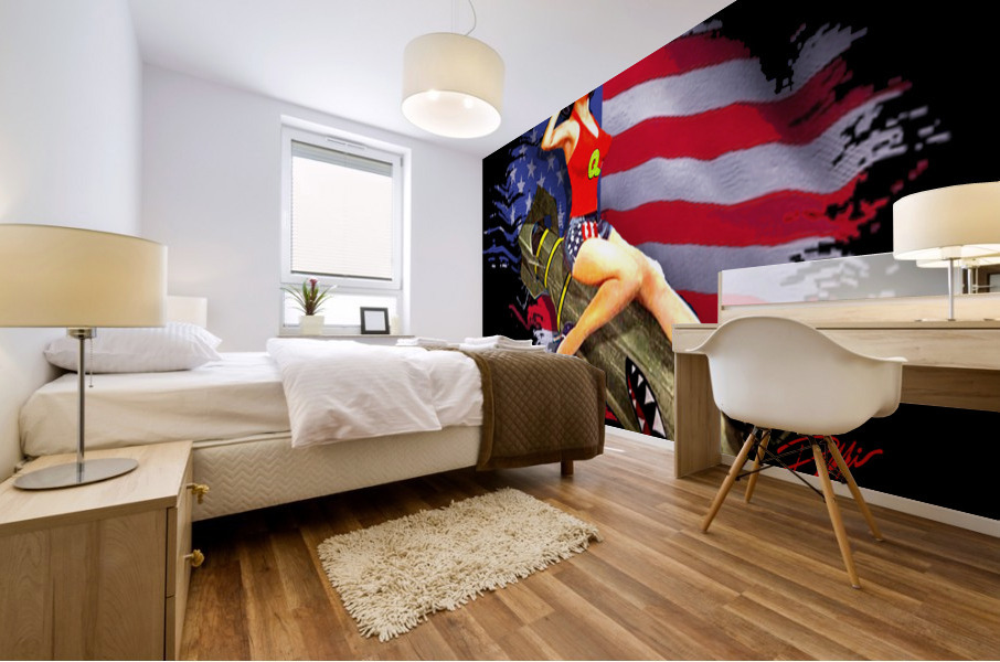  Classic B-52 Bomber Pin-up Mural print