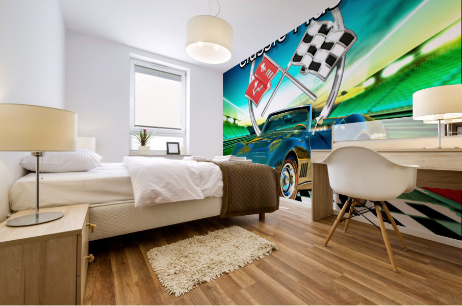 Corvette: Americas Sport Car Mural print