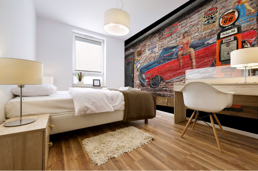 Garage Wall Mural Mural print