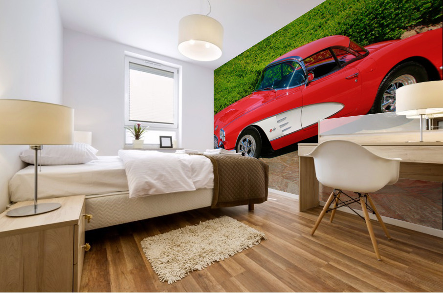 58 Vette  Classic Mural print